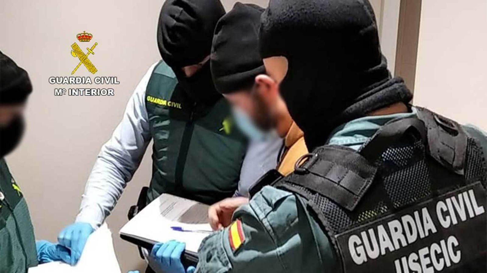 Agentes de la Guardia Civil