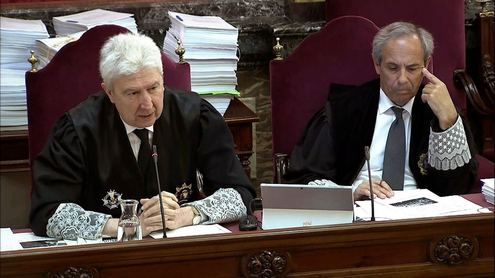 La Fiscalía se opone a suspender el juicio del procés y a la libertad de los presos electos