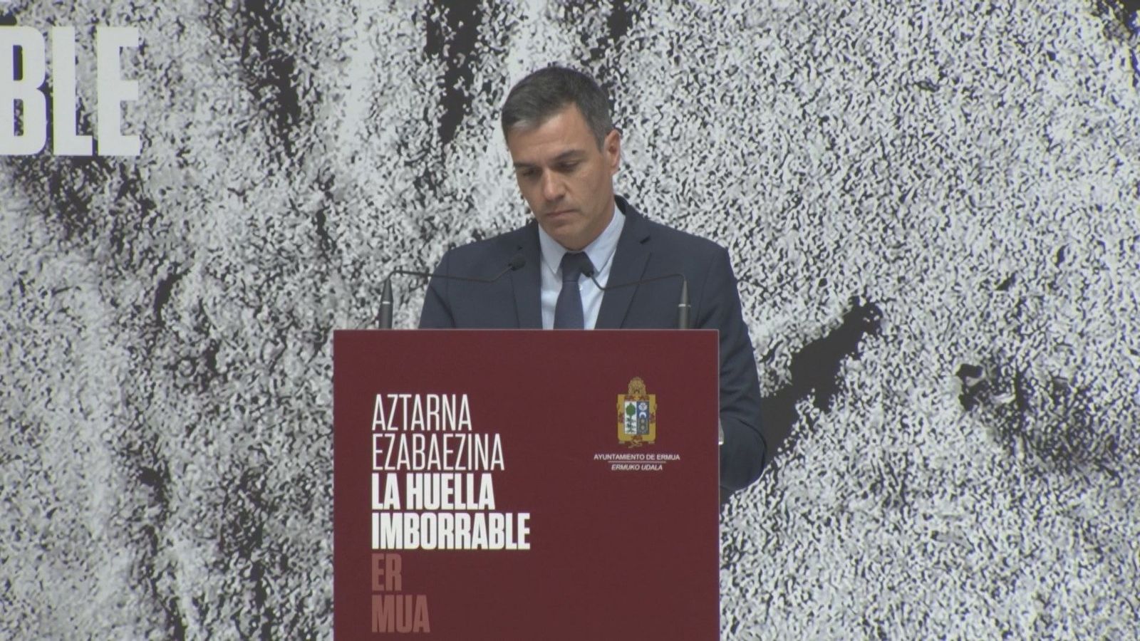 Sánchez : "El Espíritu de Ermua es un espíritu de convivencia que le debemos a Miguel Ángel Blanco"