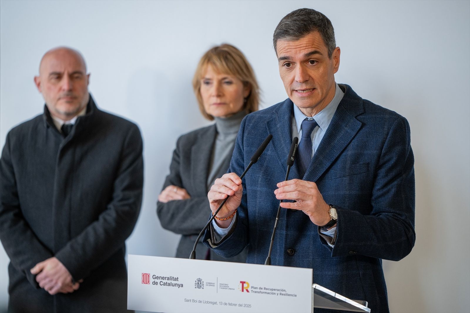 El presidente del Gobierno, Pedro Sánchez