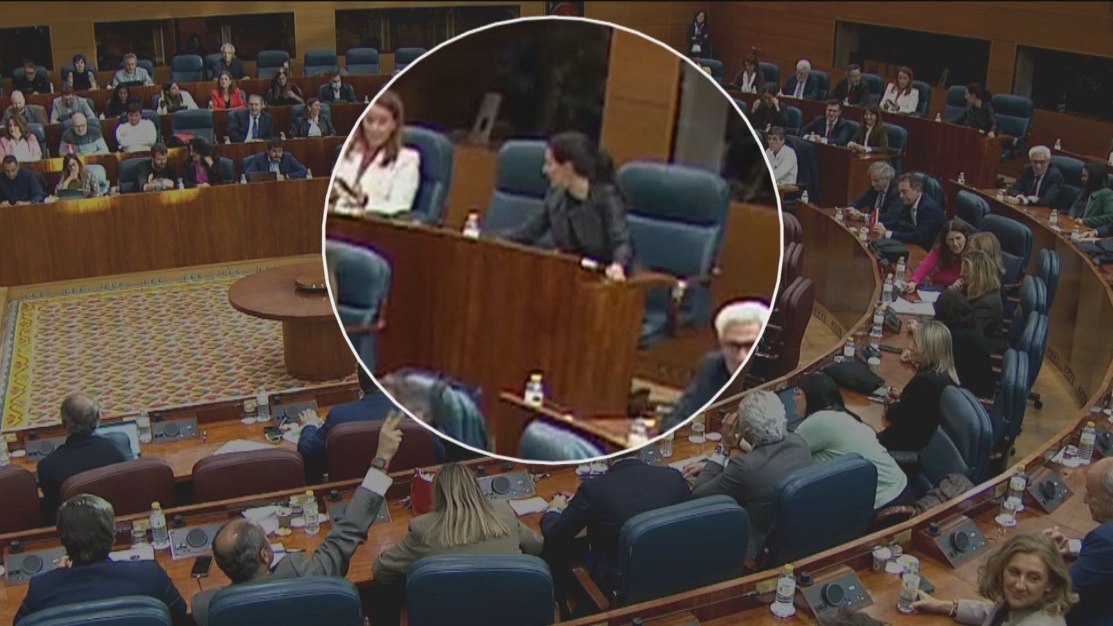 La Asamblea de Madrid comienza el proceso contra Monasterio por el doble voto