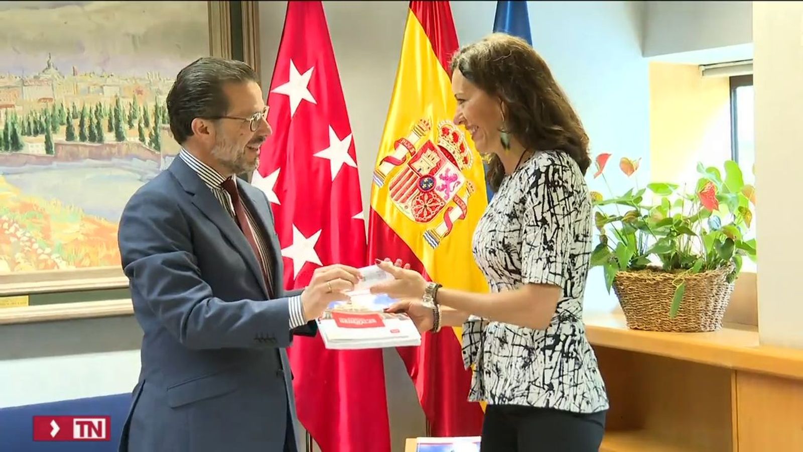 Lasquetty presenta los presupuestos en la Asamblea de Madrid
