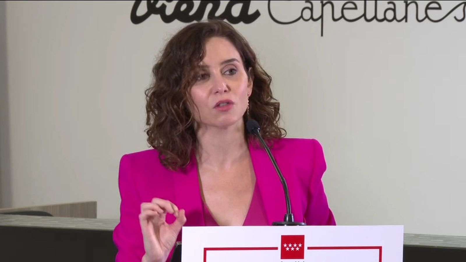 Isabel Díaz Ayuso ha advertido de la falta de médicos. Un problema que no es sólo de nuestra región, sino de toda España.