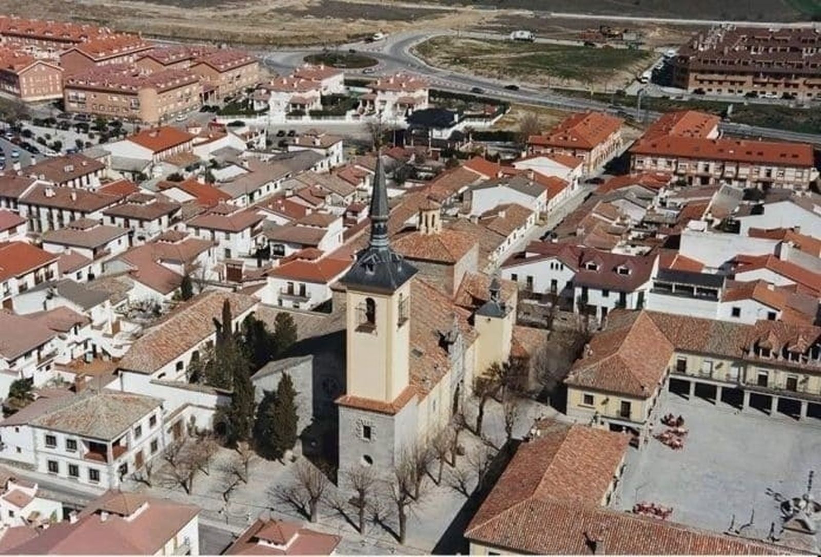 Vista aérea de Brunete