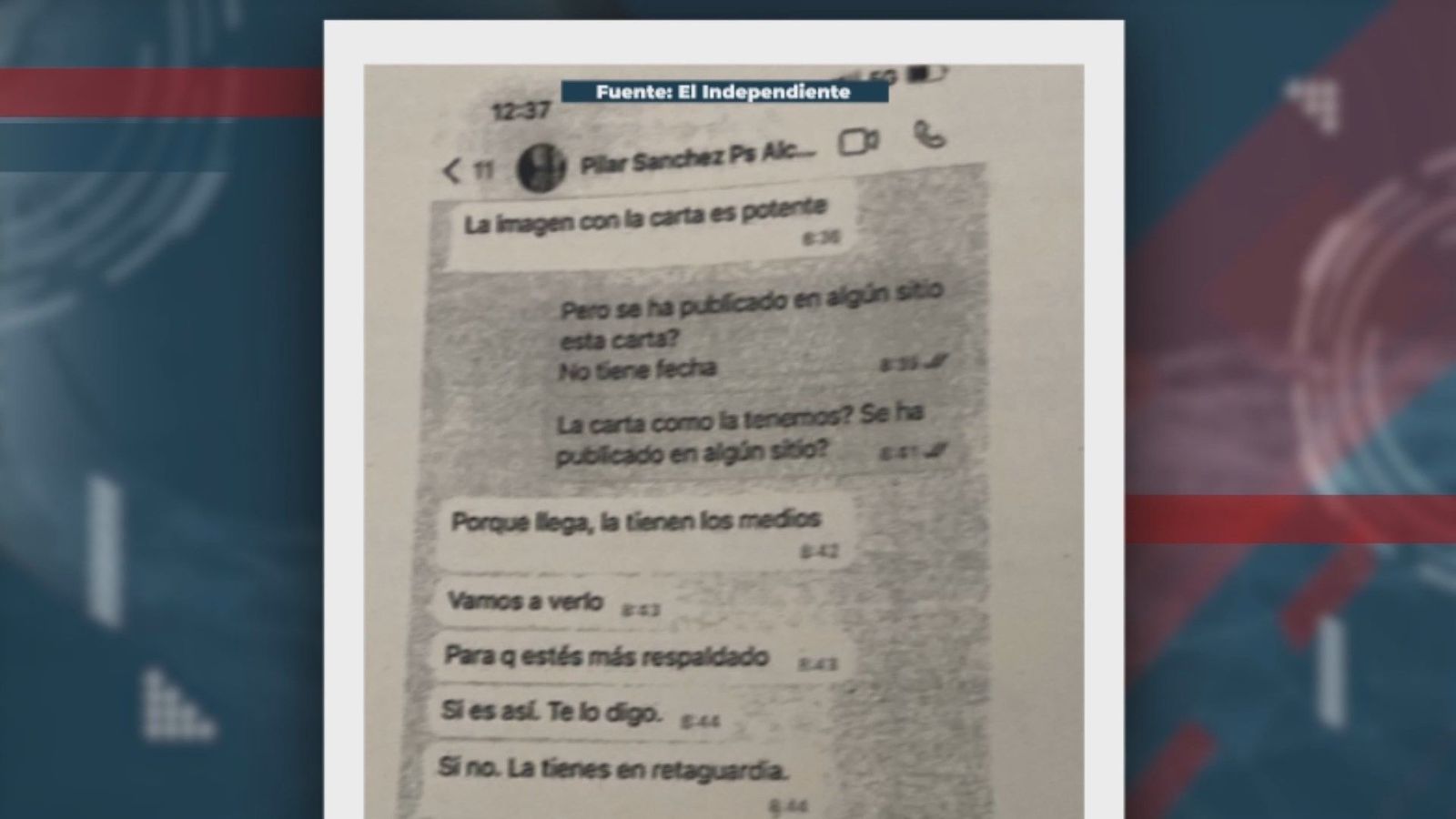 La conversación entre Lobato y Sánchez Acera sobre el mail de la pareja de Ayuso: “¿La carta cómo la tenemos?”