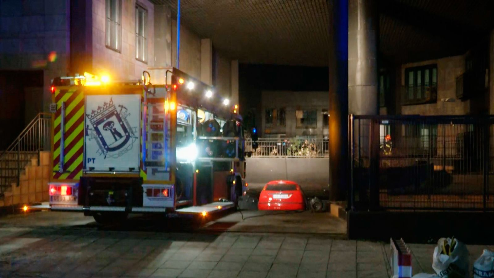 Una mujer fallecida en fuga de Gas en un edificio de San Blas