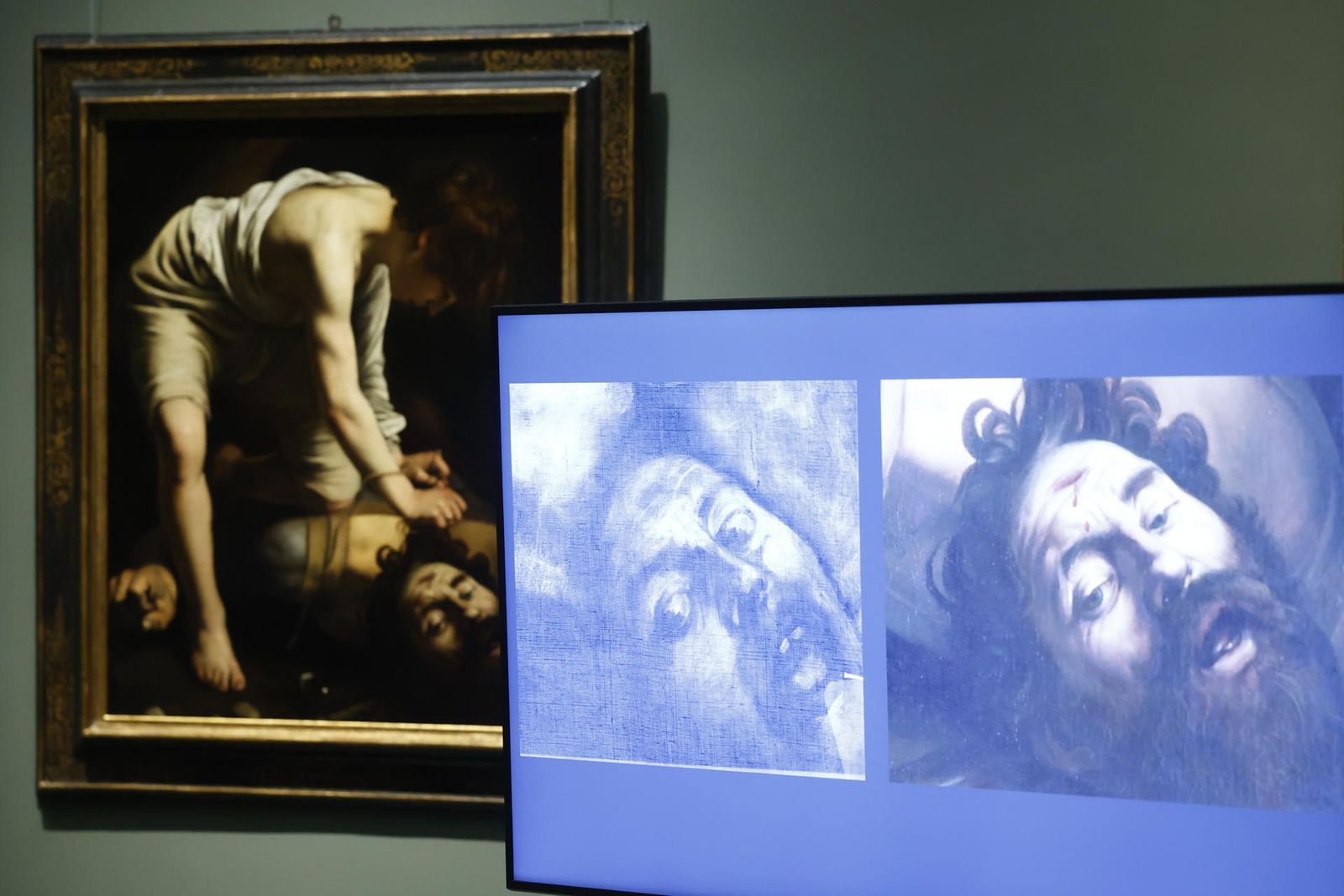 El Prado recupera el 'David vencedor de Goliat' de Caravaggio
