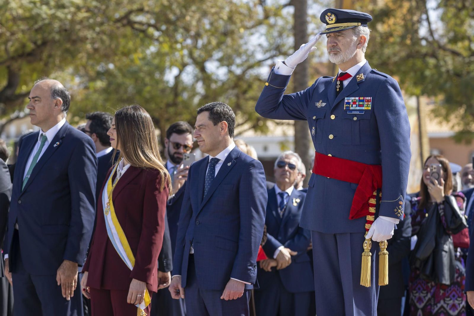 Felipe VI conmemora el centenario del vuelo Plus Ultra en Palos de la Frontera (Huelva)