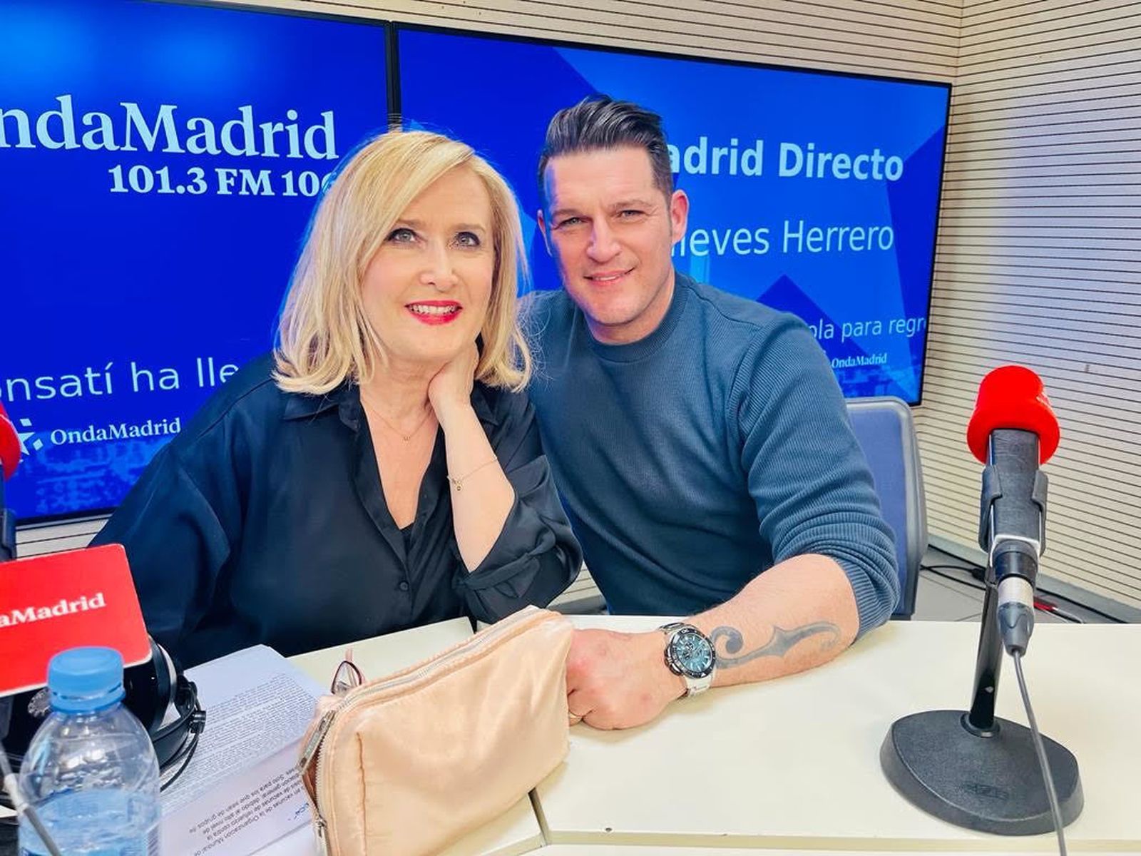 Nieves Herrero y Manu Tenorio