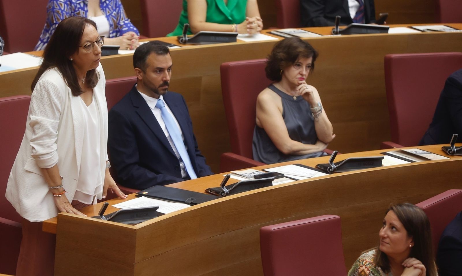 Llanos Massó,  nueva presidenta del Parlamento valenciano