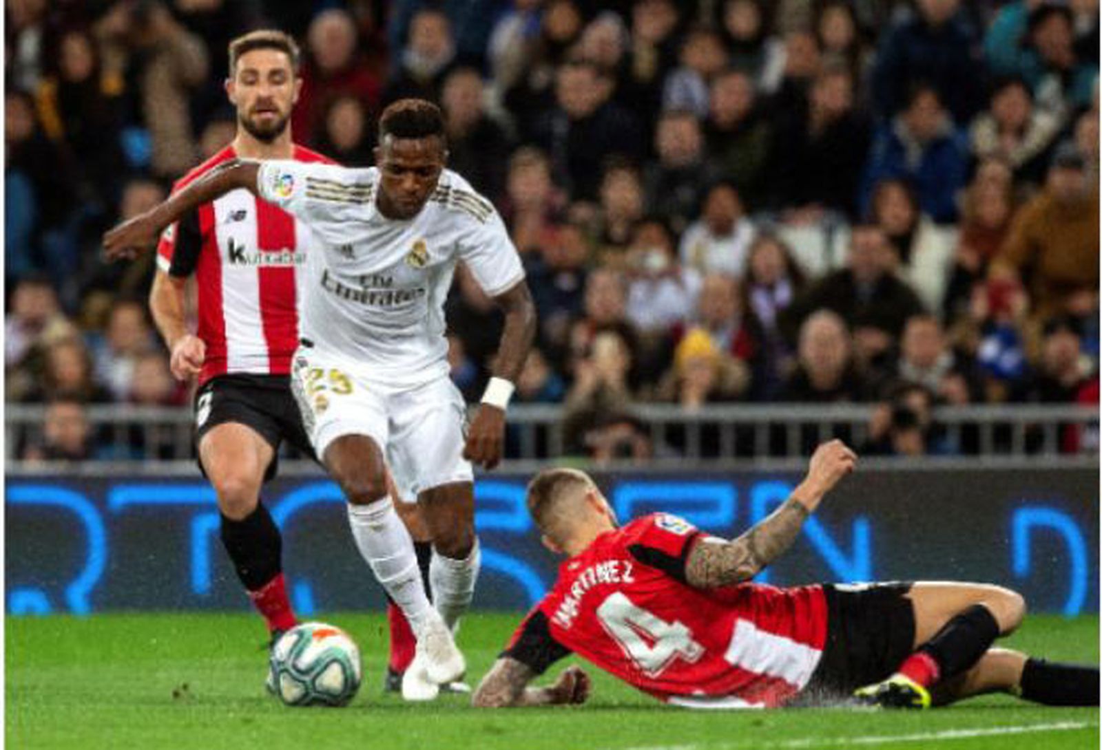 Vinicius ante el Athletic