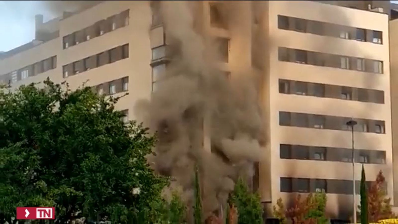 Declaran por incendio Alcorcón