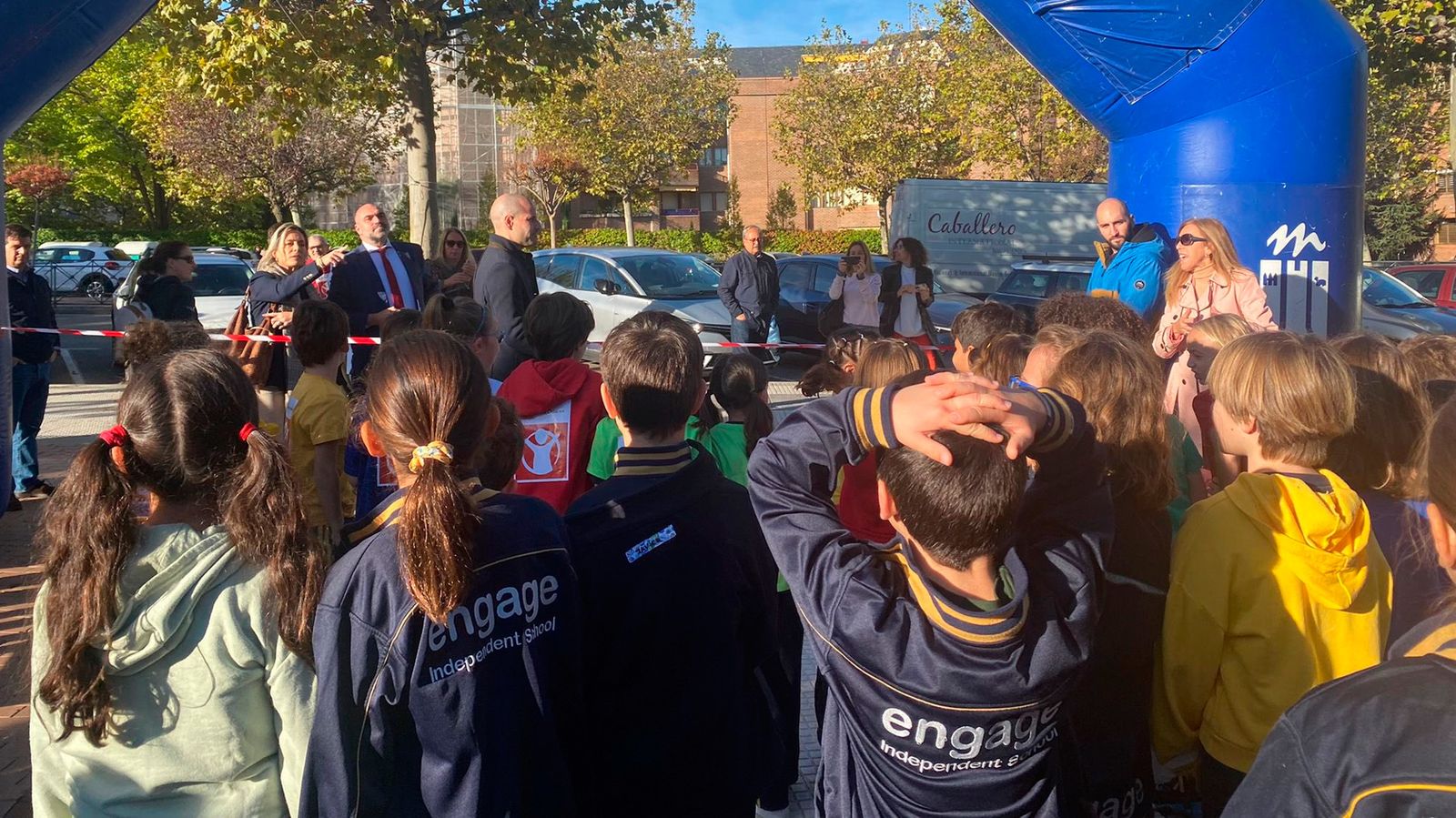 Kilómetros solidarios en Majadahonda para ayudar a los niños que viven en países en guerra