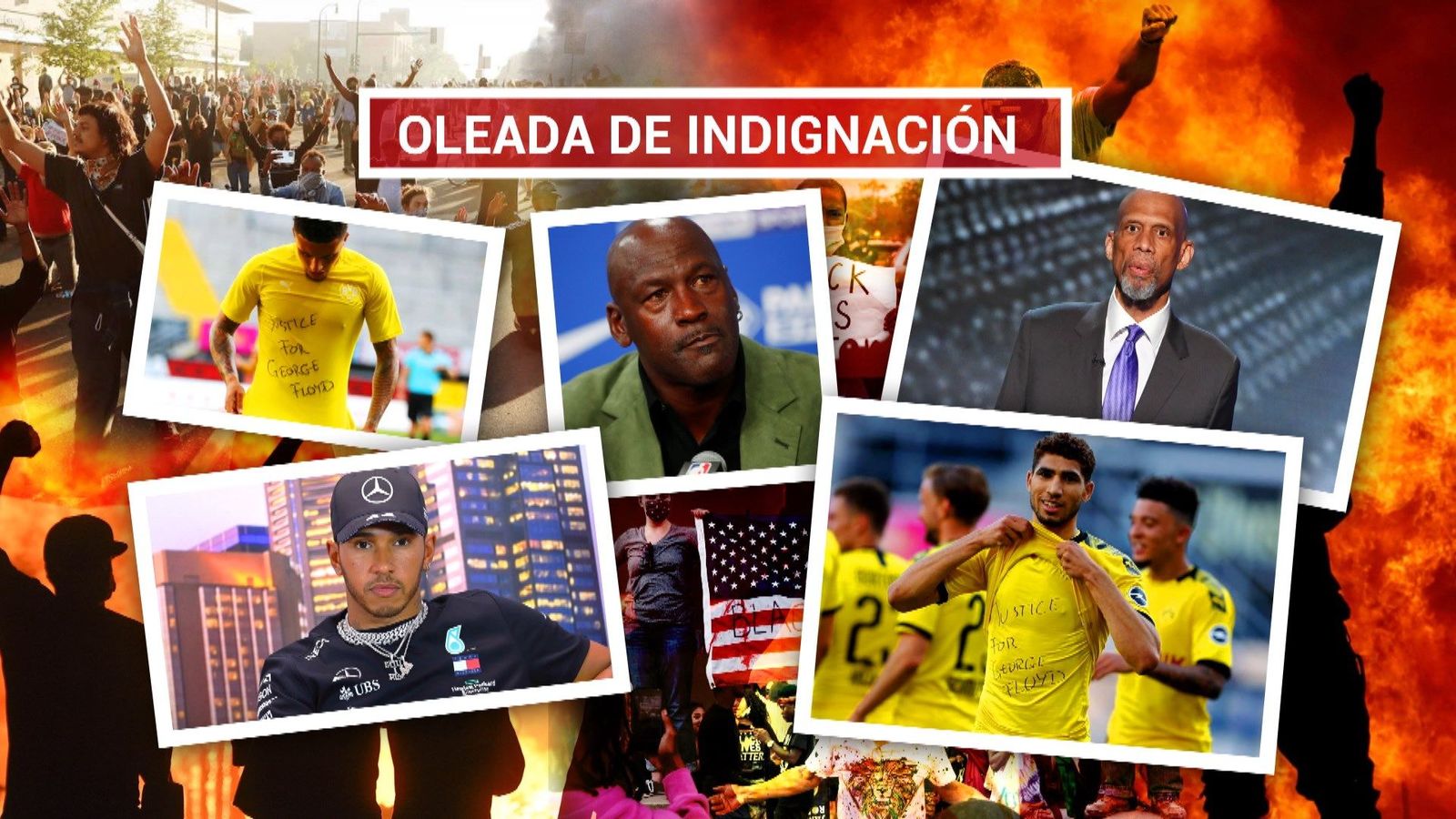 El deporte se une a las protestas por la muerte de Floyd