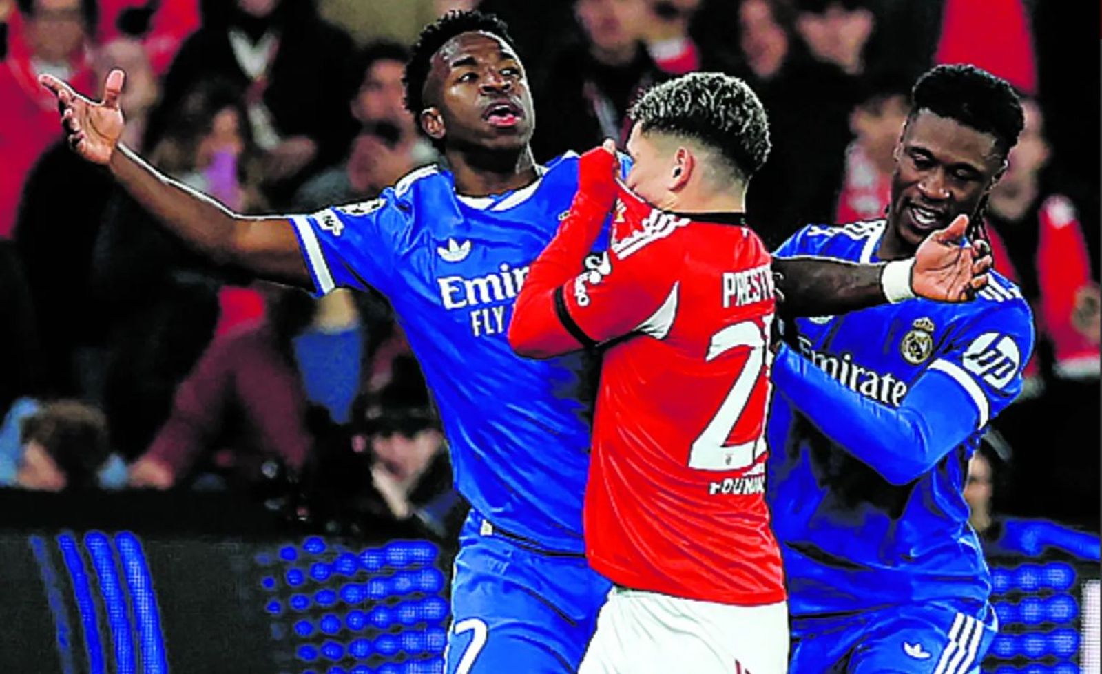 Vinícius y Prestianni
