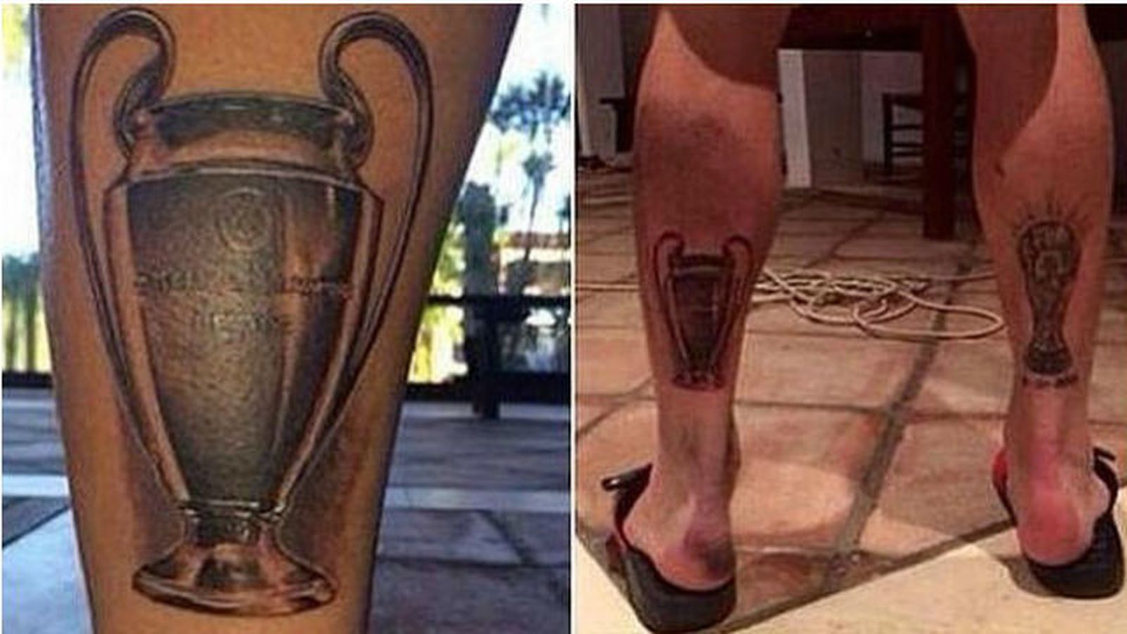 Sergio Ramos se tatúa la décima