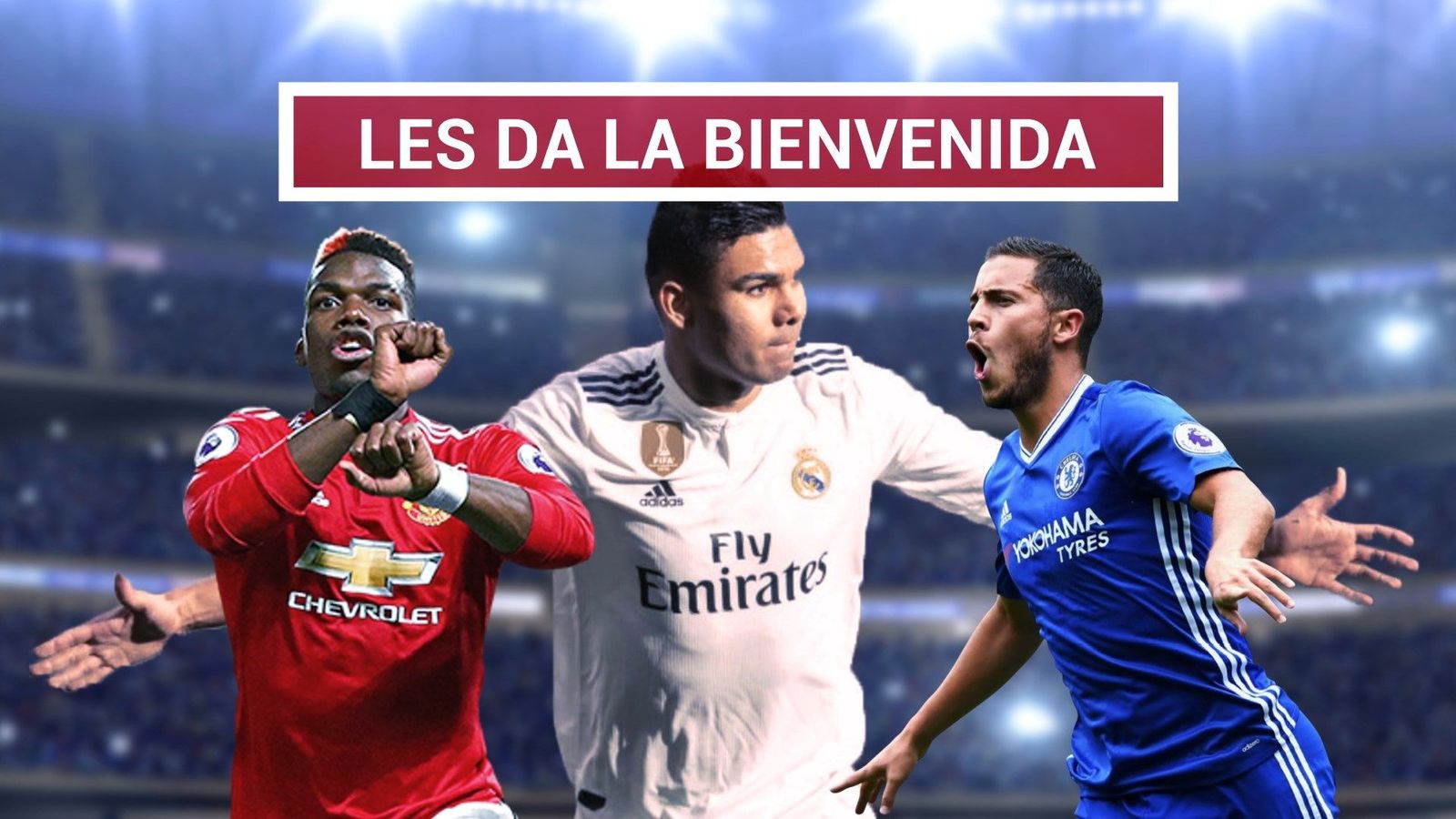 Casemiro: "Pogba y Hazard son bienvenidos en el Real Madrid"