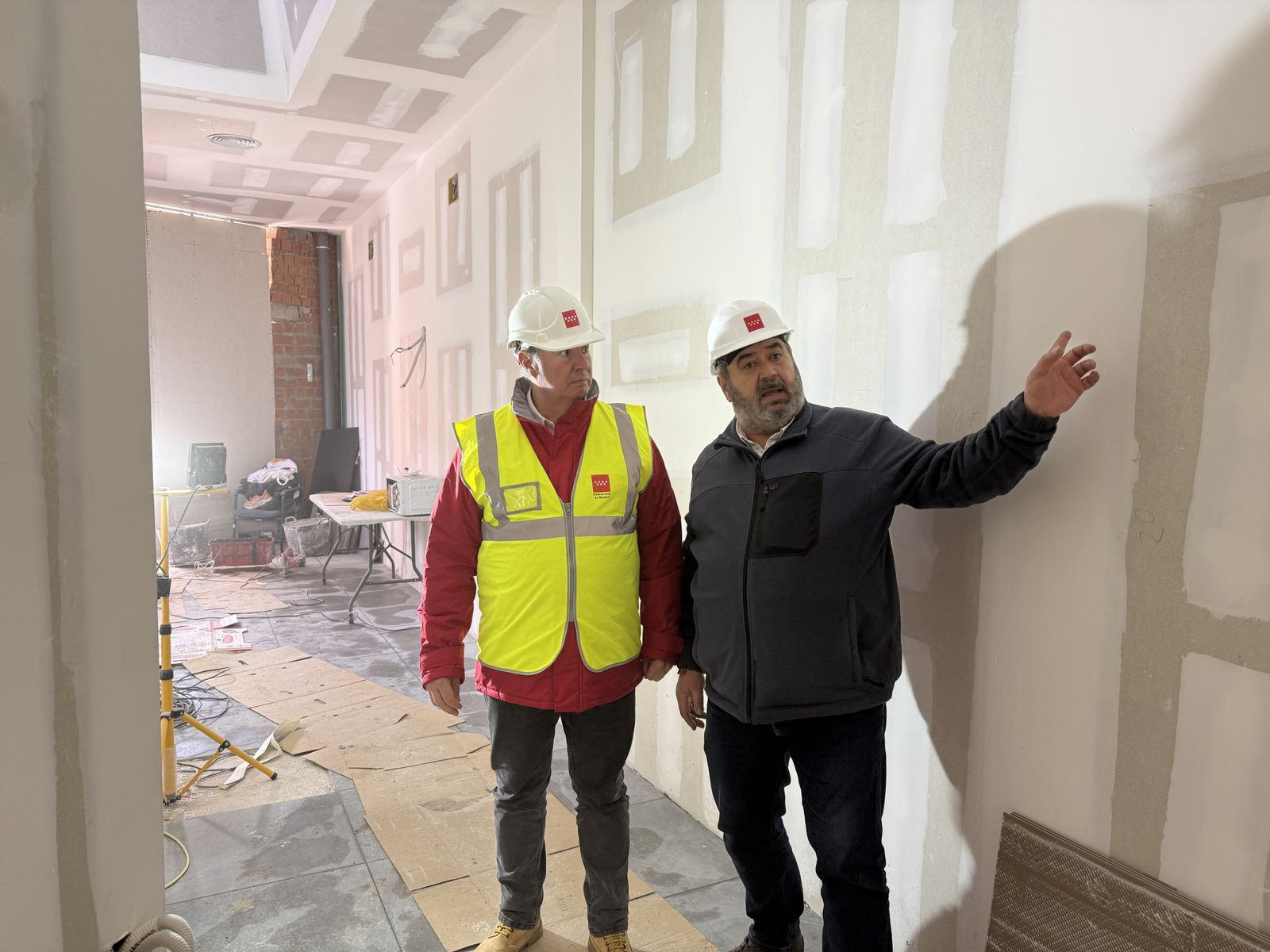 Visita de obra en Montejo de la Sierra