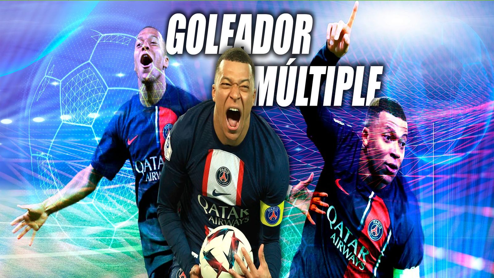 Mbappé, rey de los tripletes