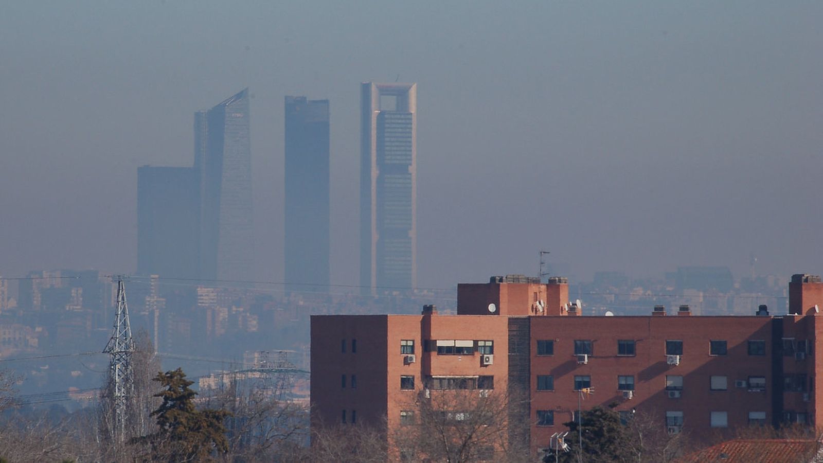 Contaminación en la ciudad de Madrid