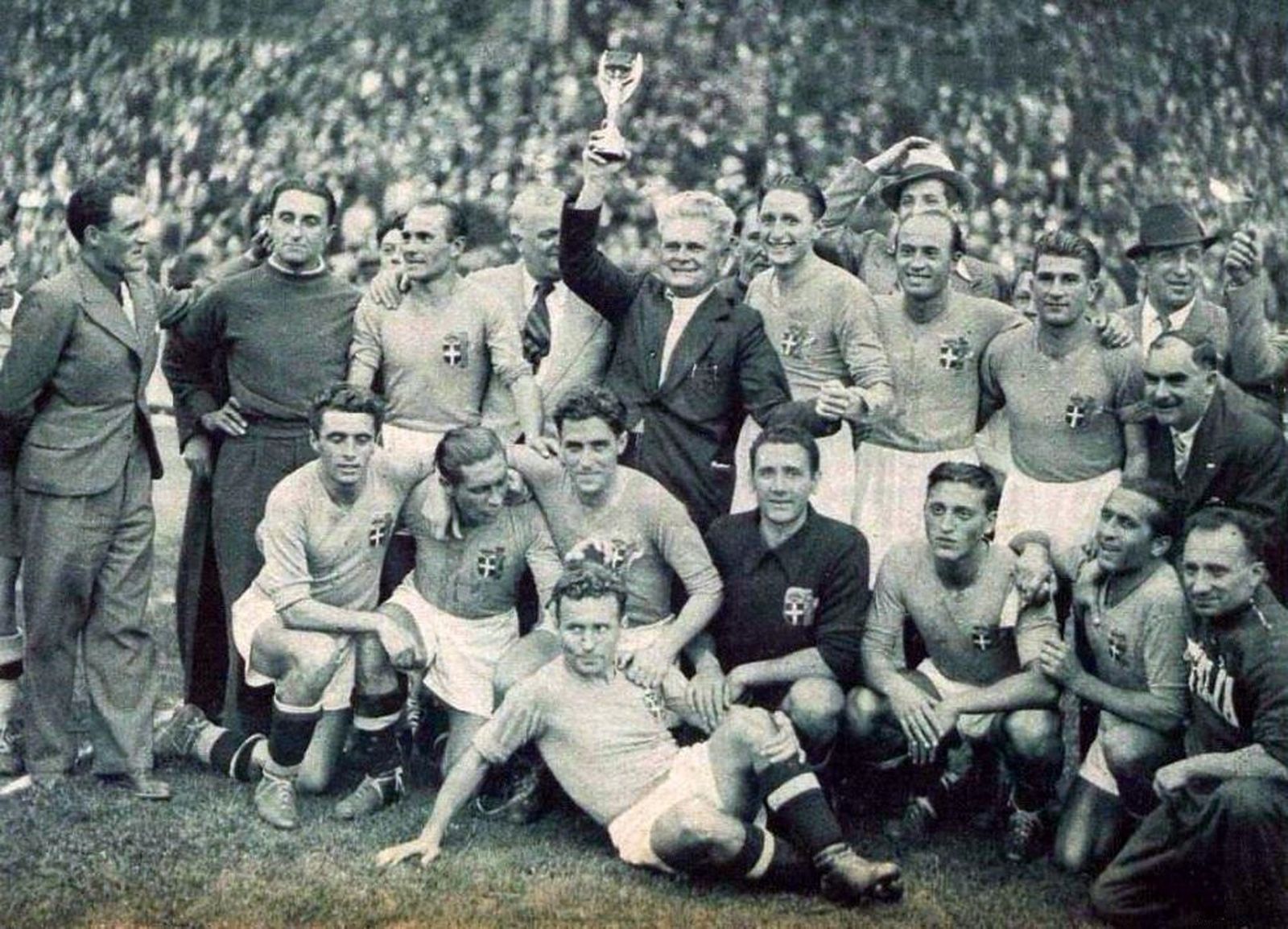 Italia, campeona del mundo en 1938
