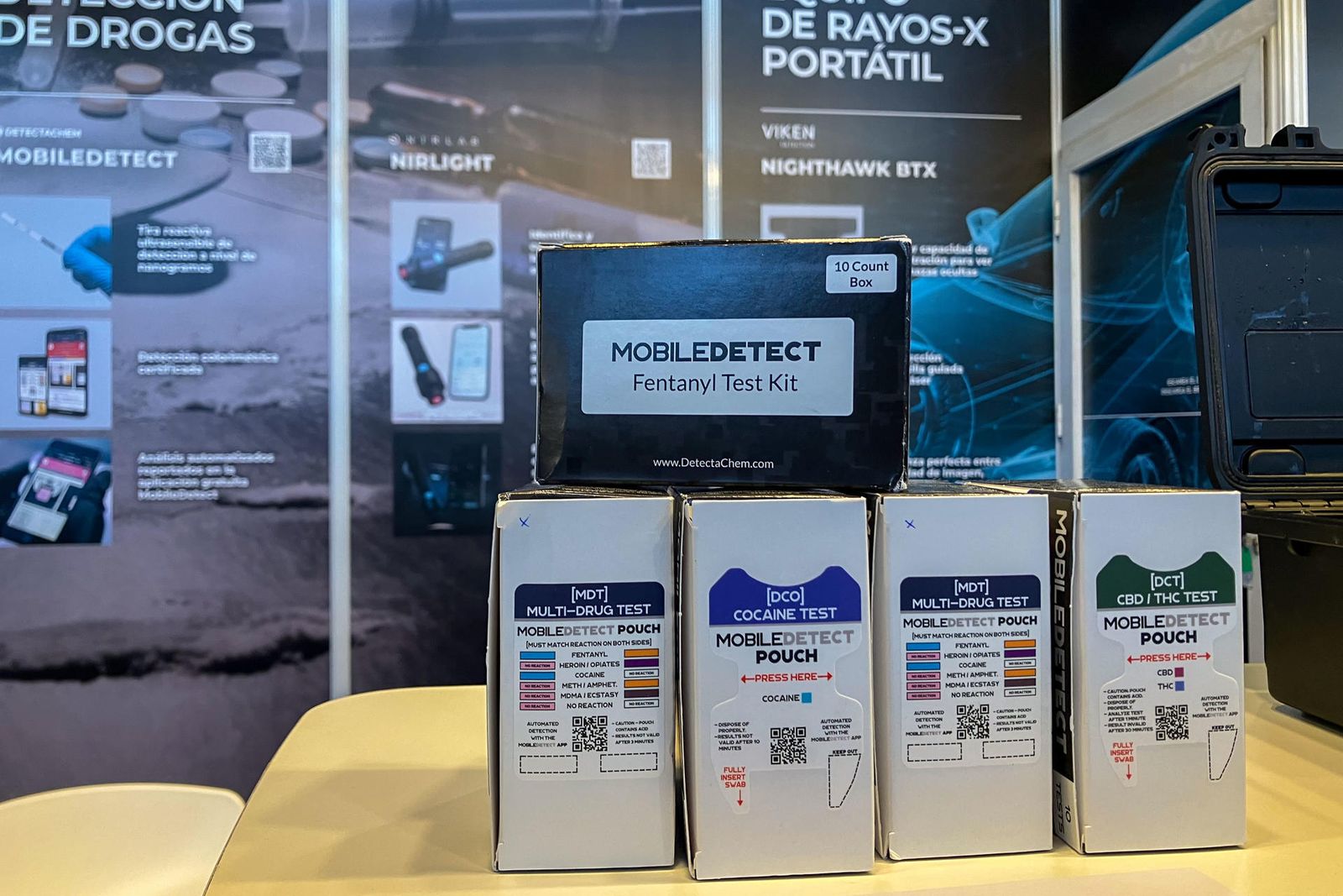 Detección de fentanilo en TECNOSEC