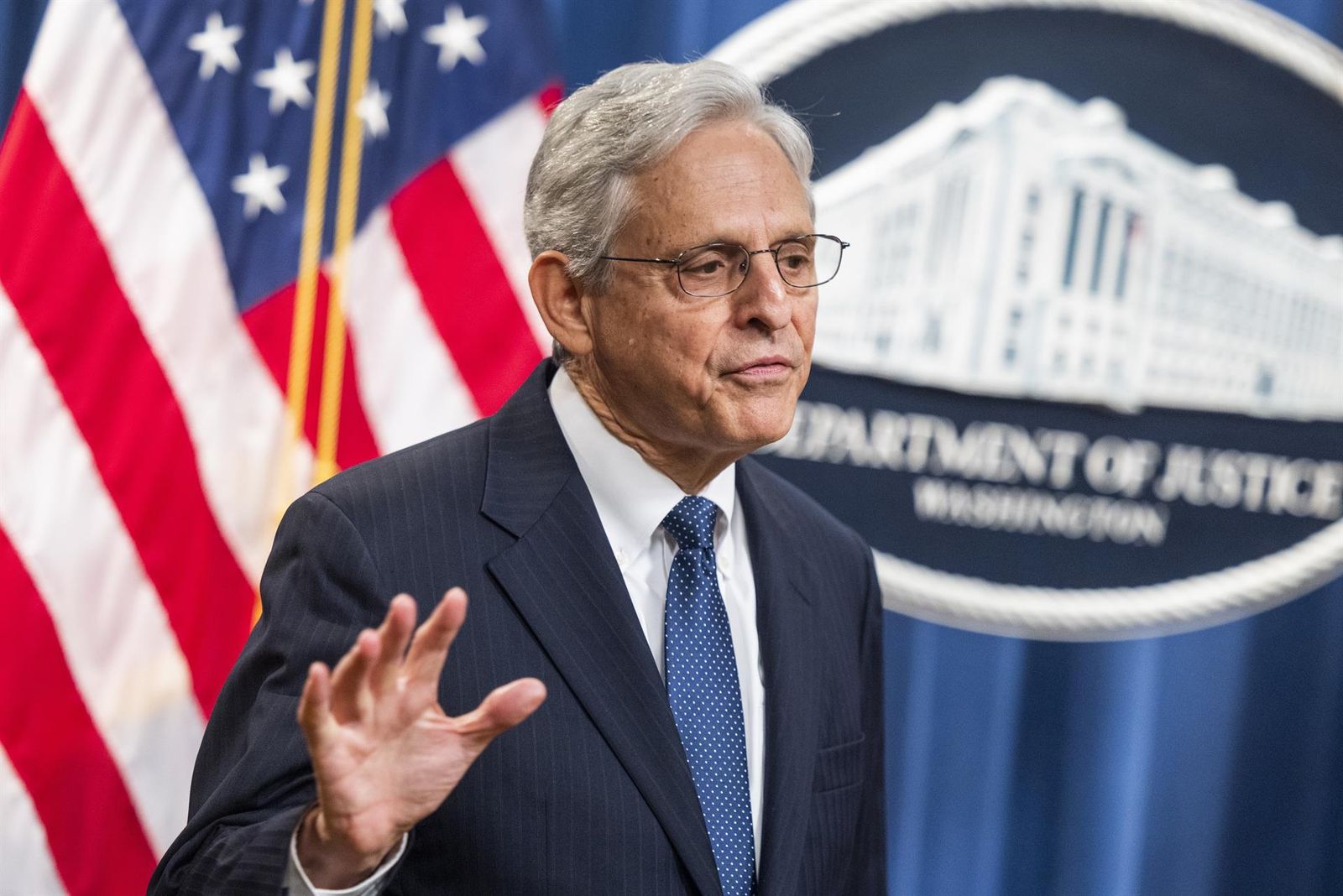 El fiscal general de EEUU, Merrick Garland