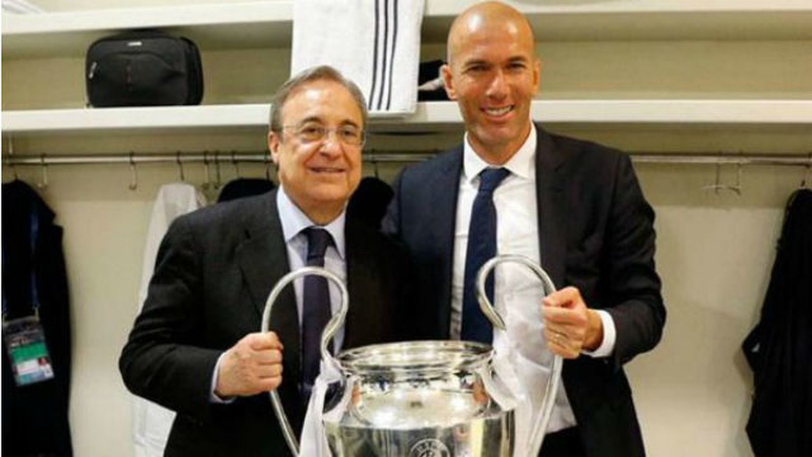 Florentino Pérez y Zidane