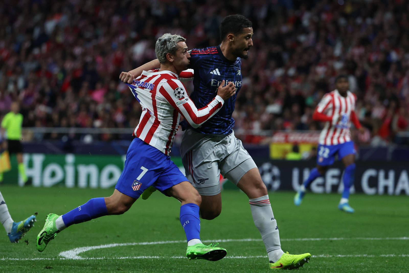 Griezmann ante el Arsenal