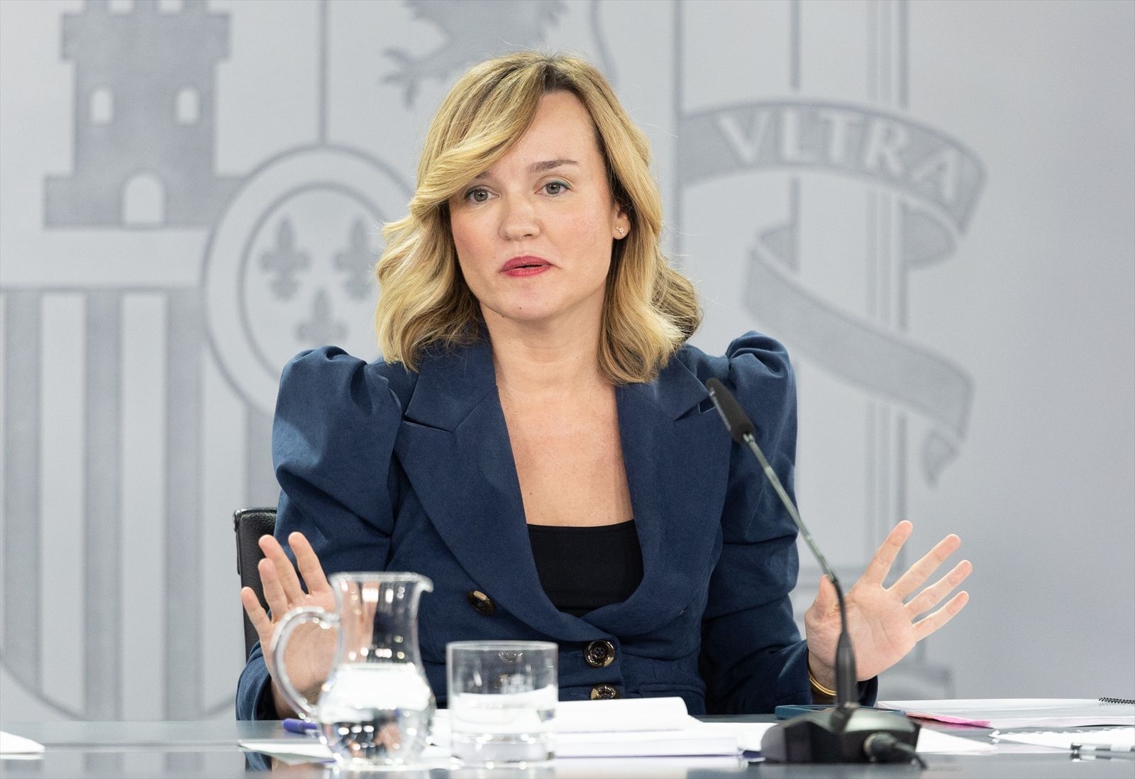 La ministra de Educación, Formación Profesional y Deportes, Pilar Alegría