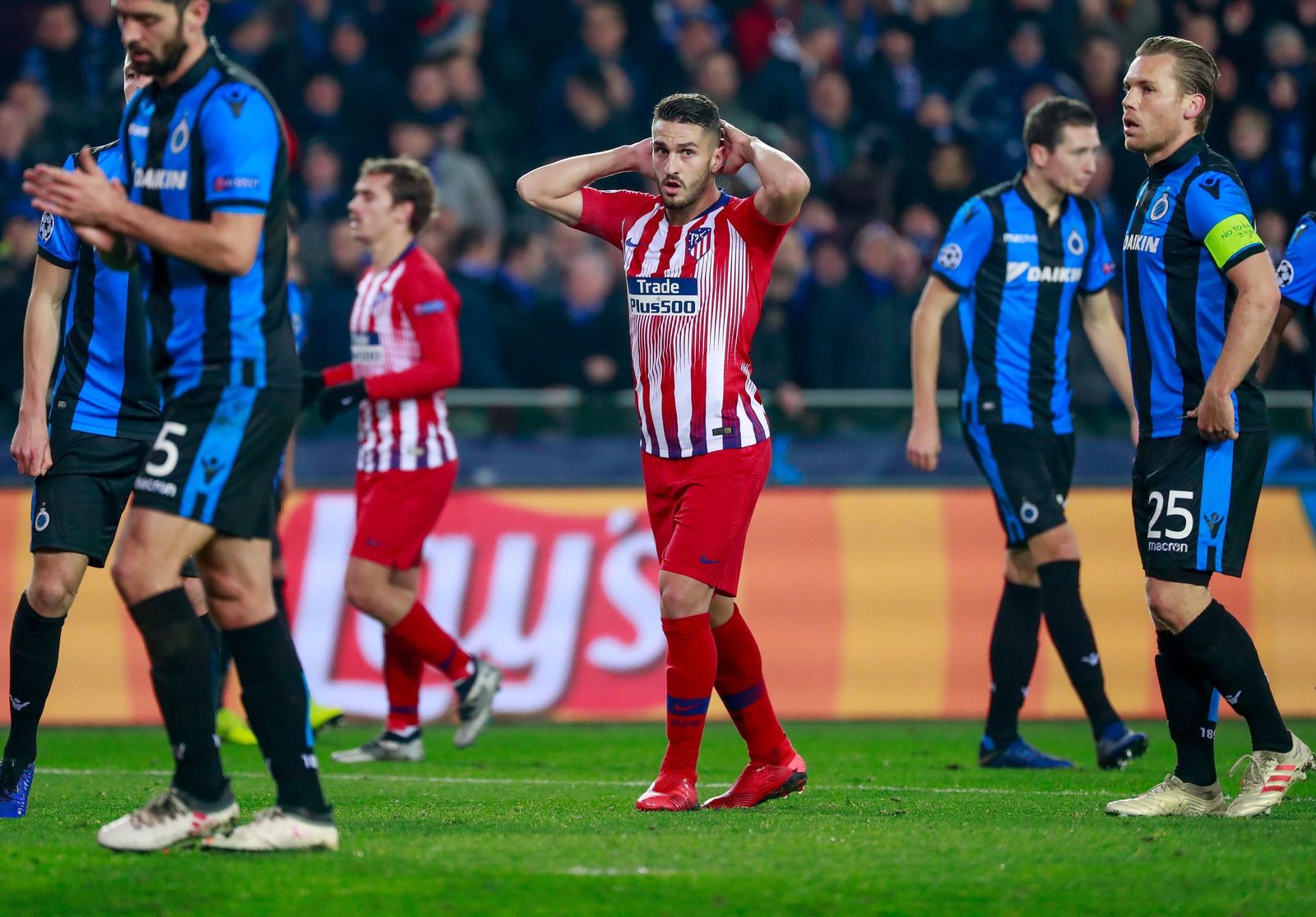 Koke ante el Brujas