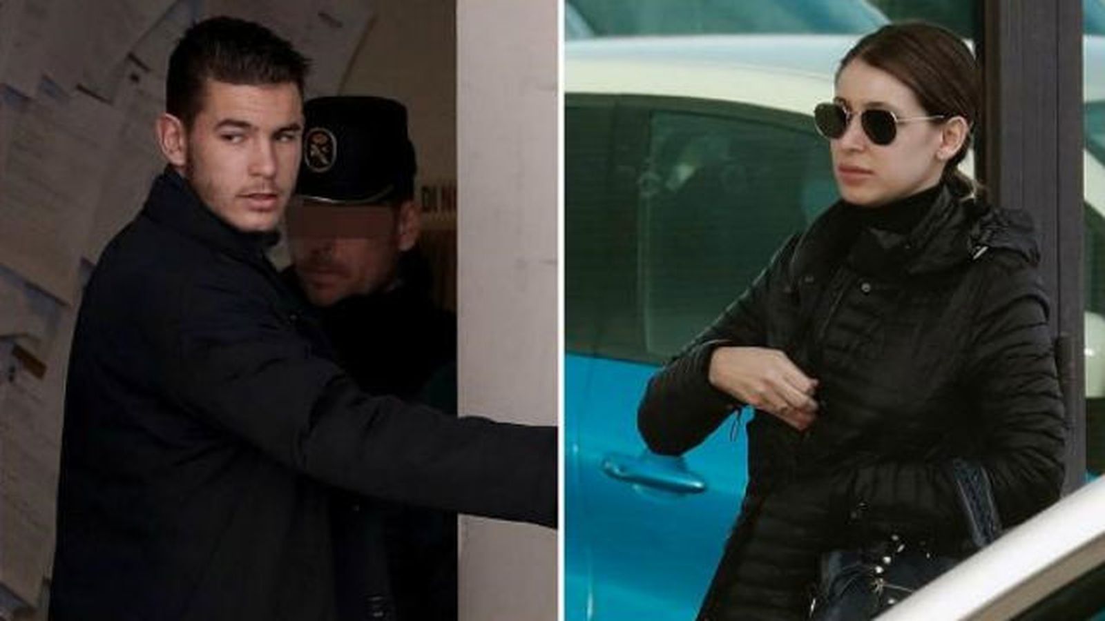 Lucas Hernández y Amelia Lorente