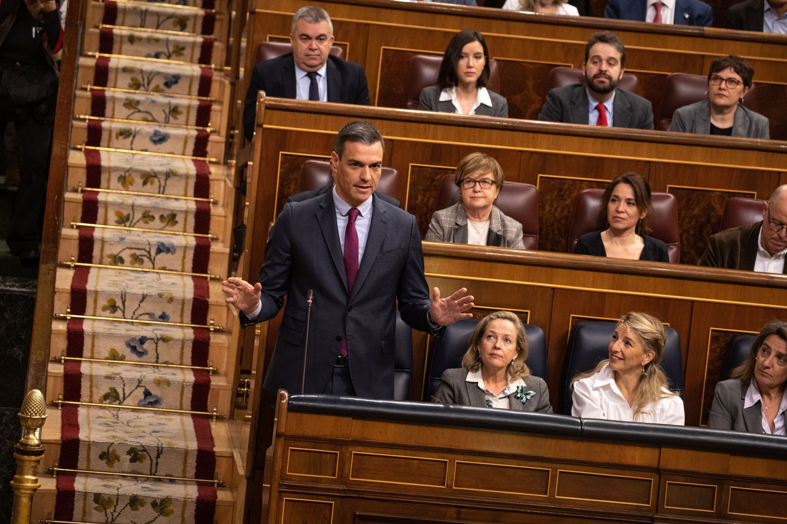 Pedro Sánchez, en el Congreso