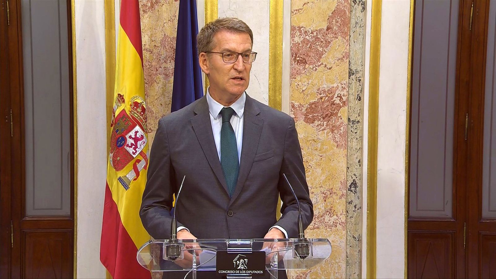 Alberto Núñez Feijóo, sobre la aprobación del uso de las lenguas cooficiales en el Congreso
