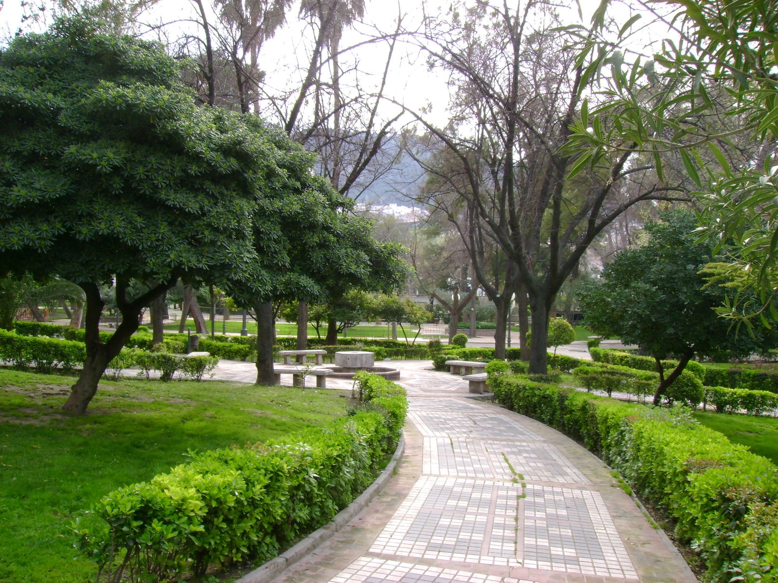Parque de la Victoria, en Jaén