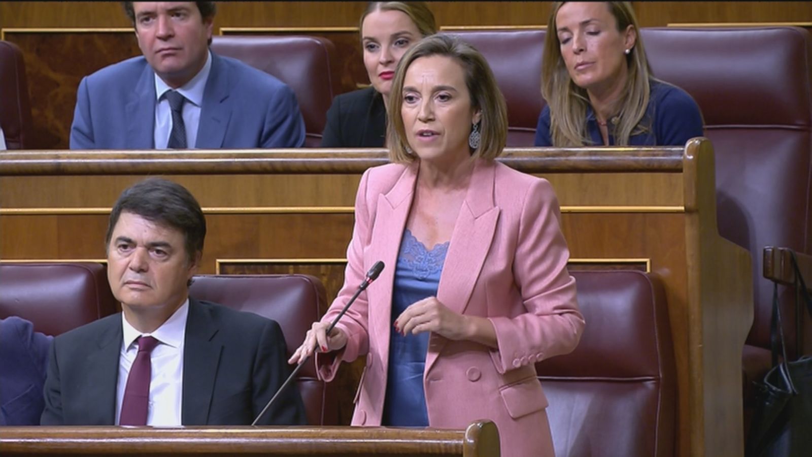 La portavoz del PP, Cuca Gamarra
