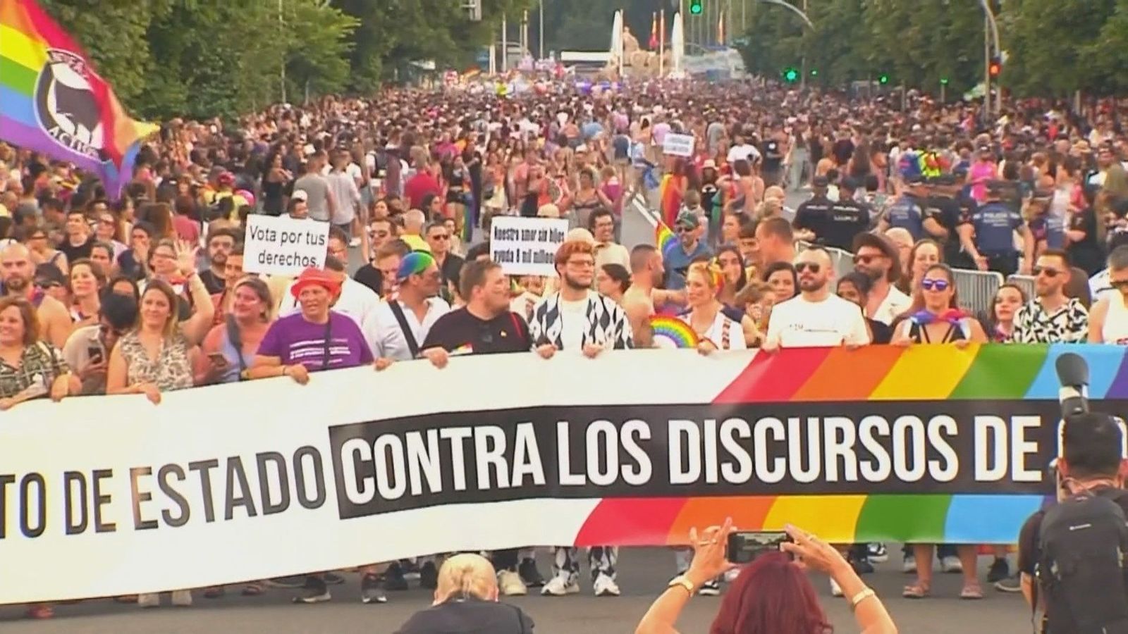 Educación, derechos y paz: las reivindicaciones del Orgullo 2024