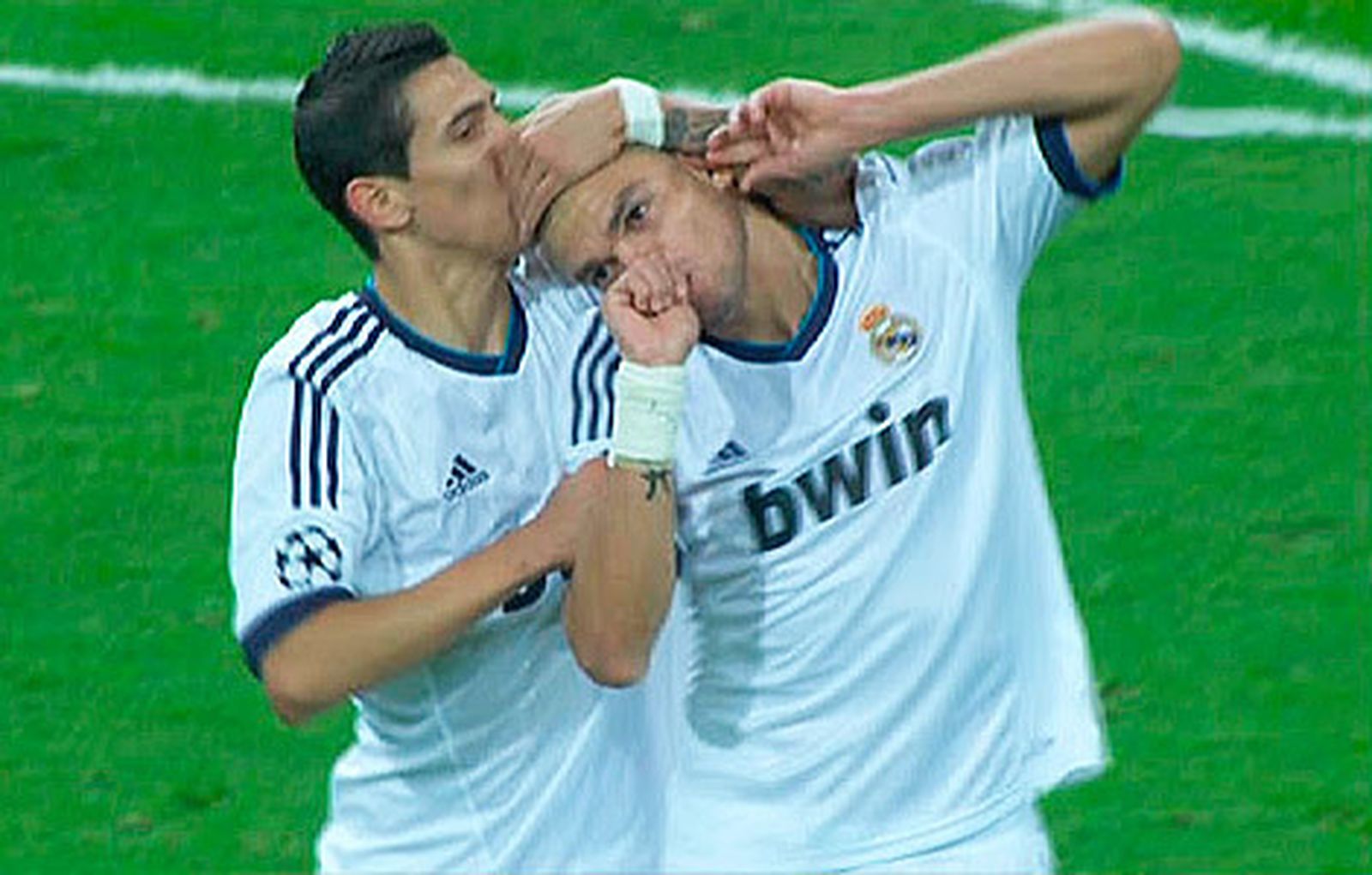 Real Madrid Borussia Dortmund Pepe y Di María