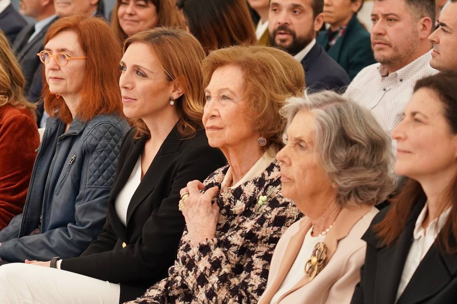 La reina Sofía, en Alcorcón