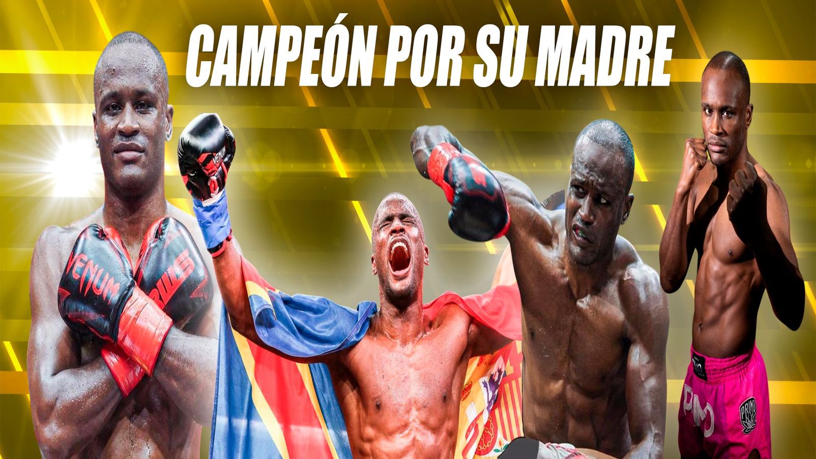 Nayanesh Aymán, de Alcorcón y campeón del mundo de muay thai