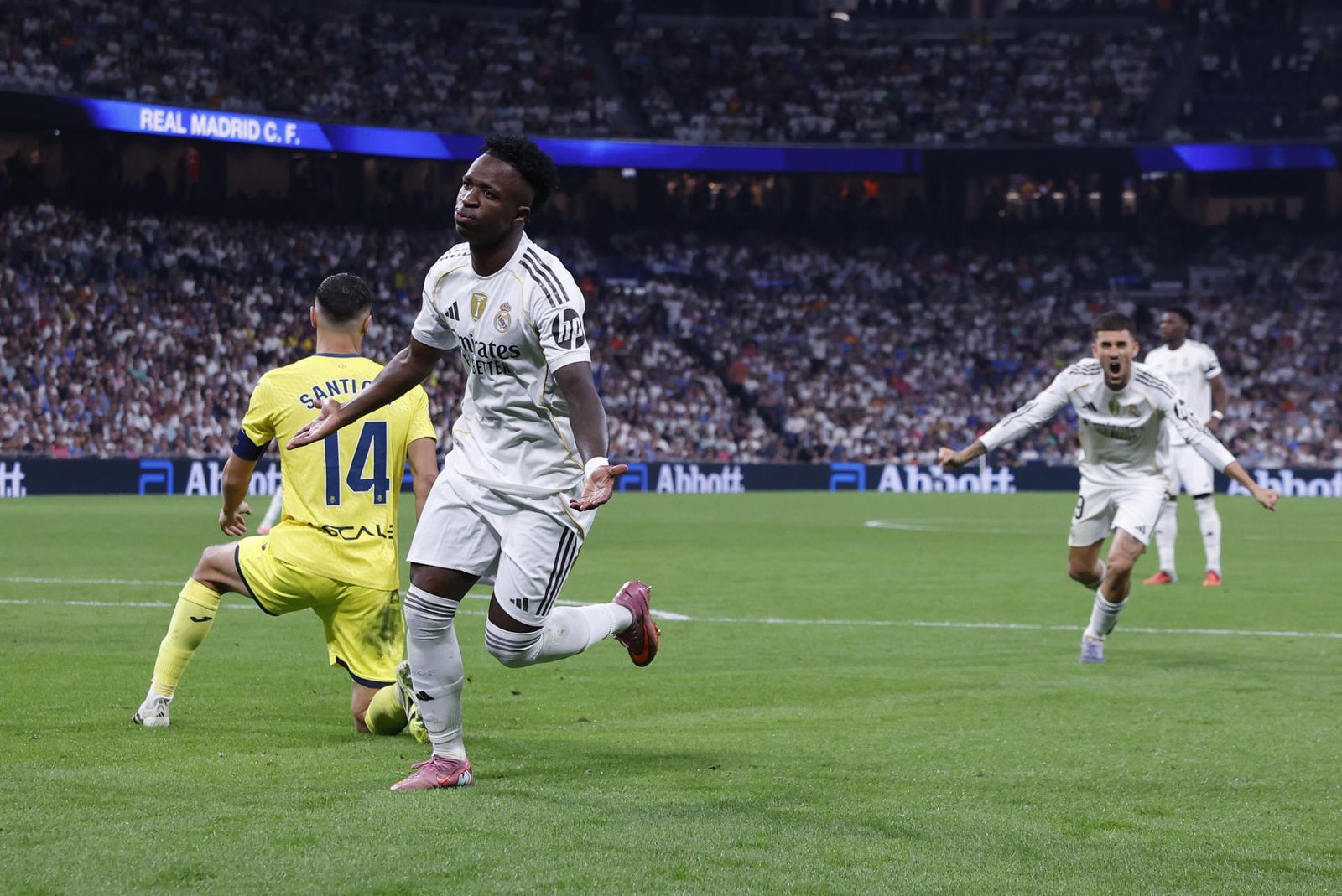 Vinicius ante el Villarreal