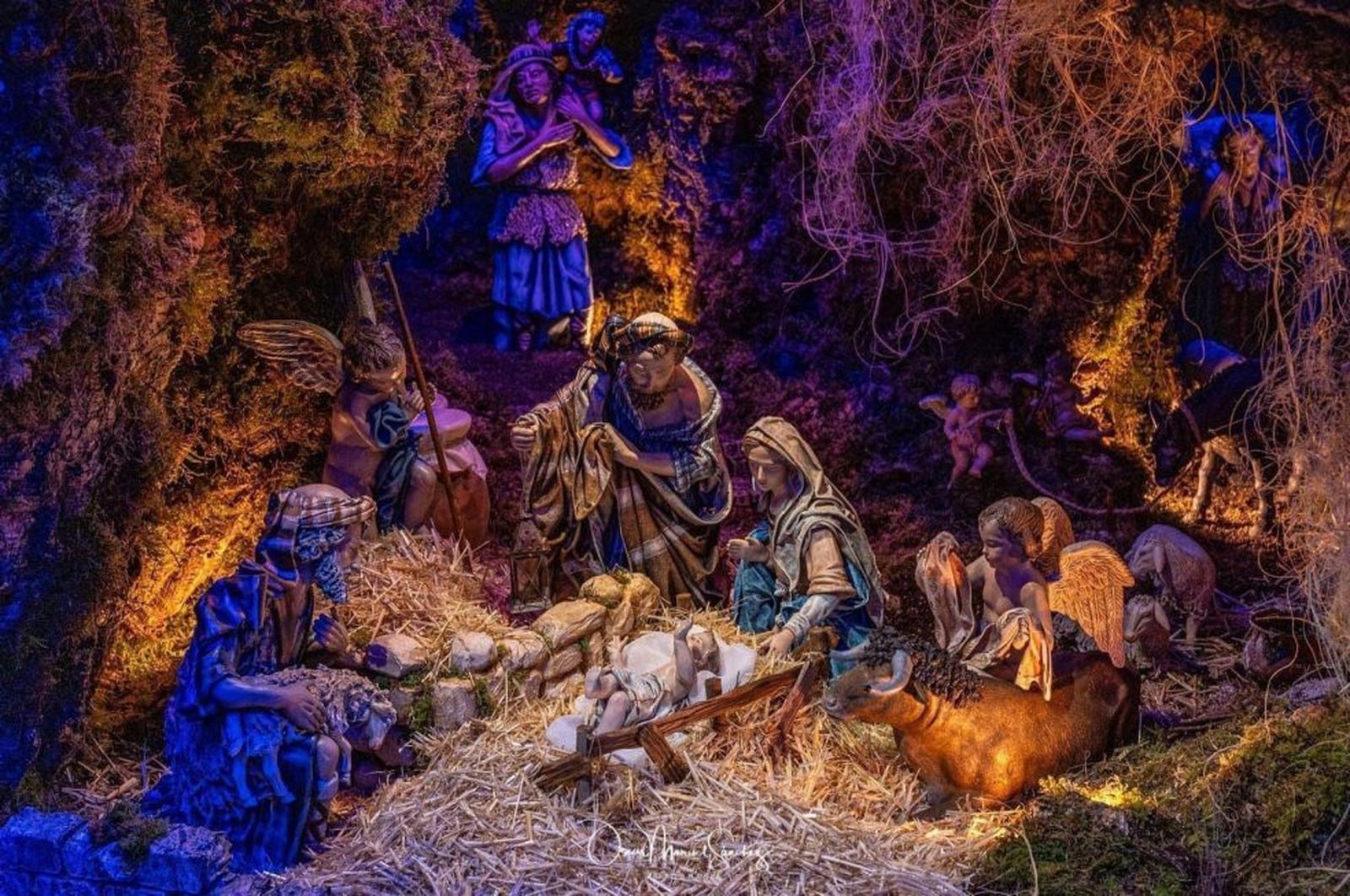 Una de las escenas del Belén Monumental de San Sebastián de los Reyes