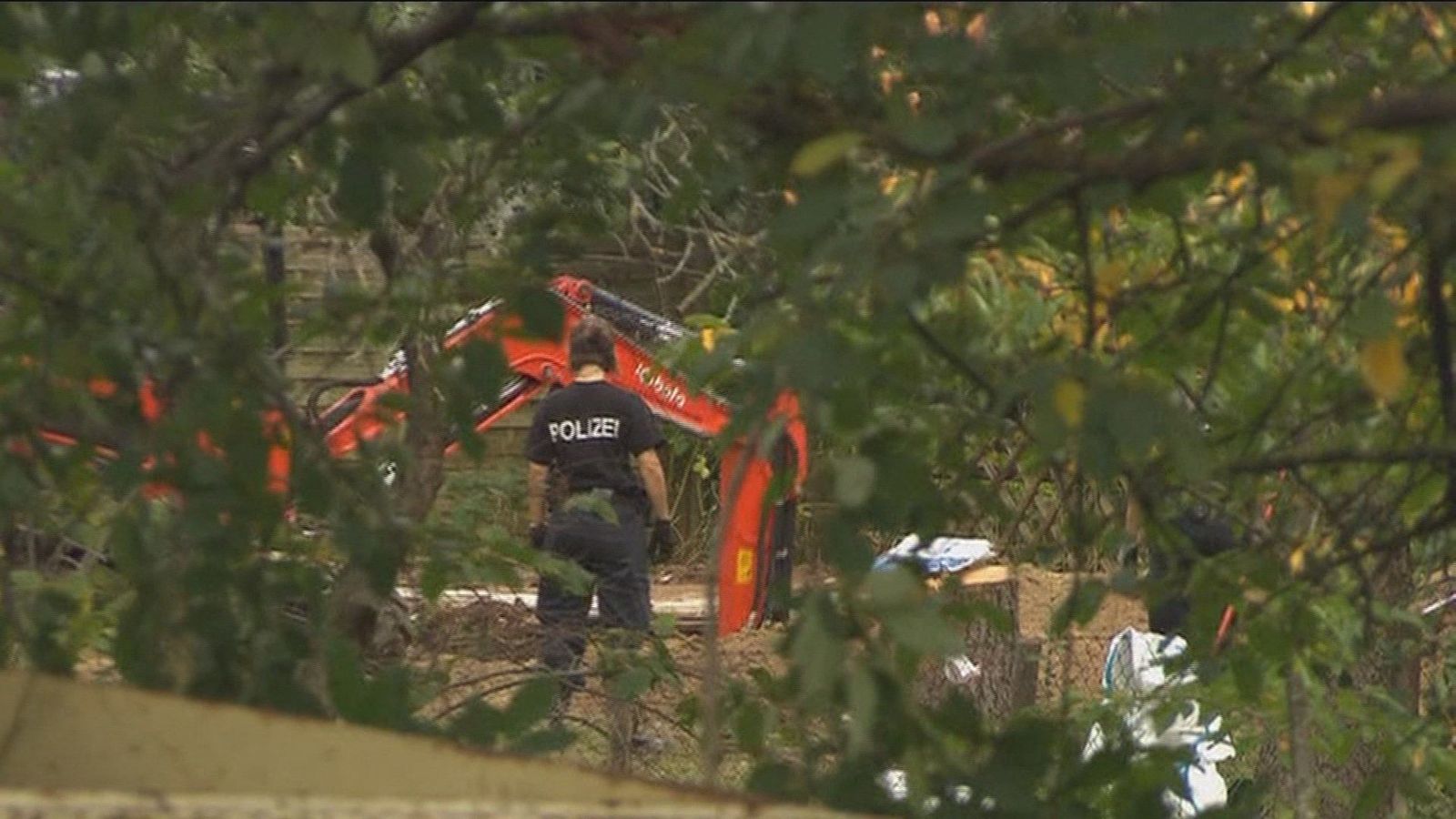 Buscan el cuerpo de Madelaine en el jardín del sospechoso de su crimen en Hannover