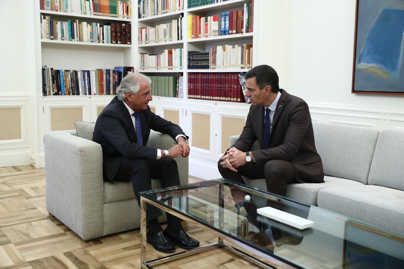 Sánchez con las comunidades judías y musulmanas