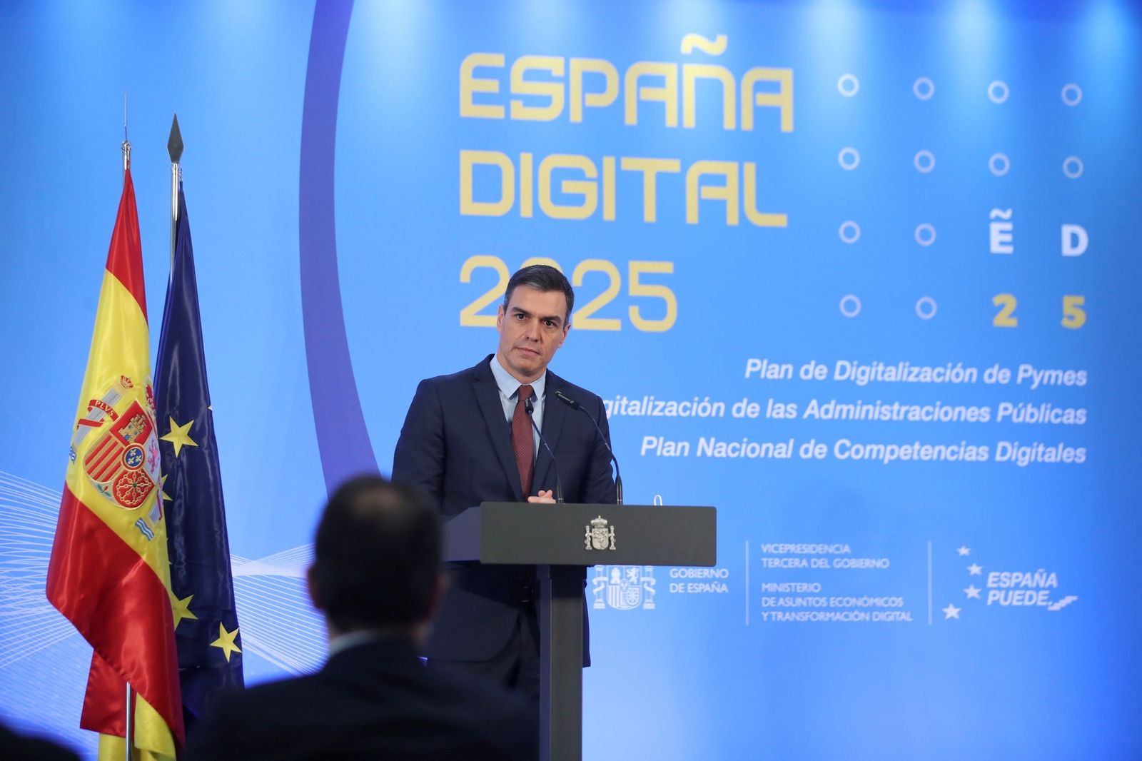 Sánchez anuncia 11.000 millones de euros para la “transformación digital” de España