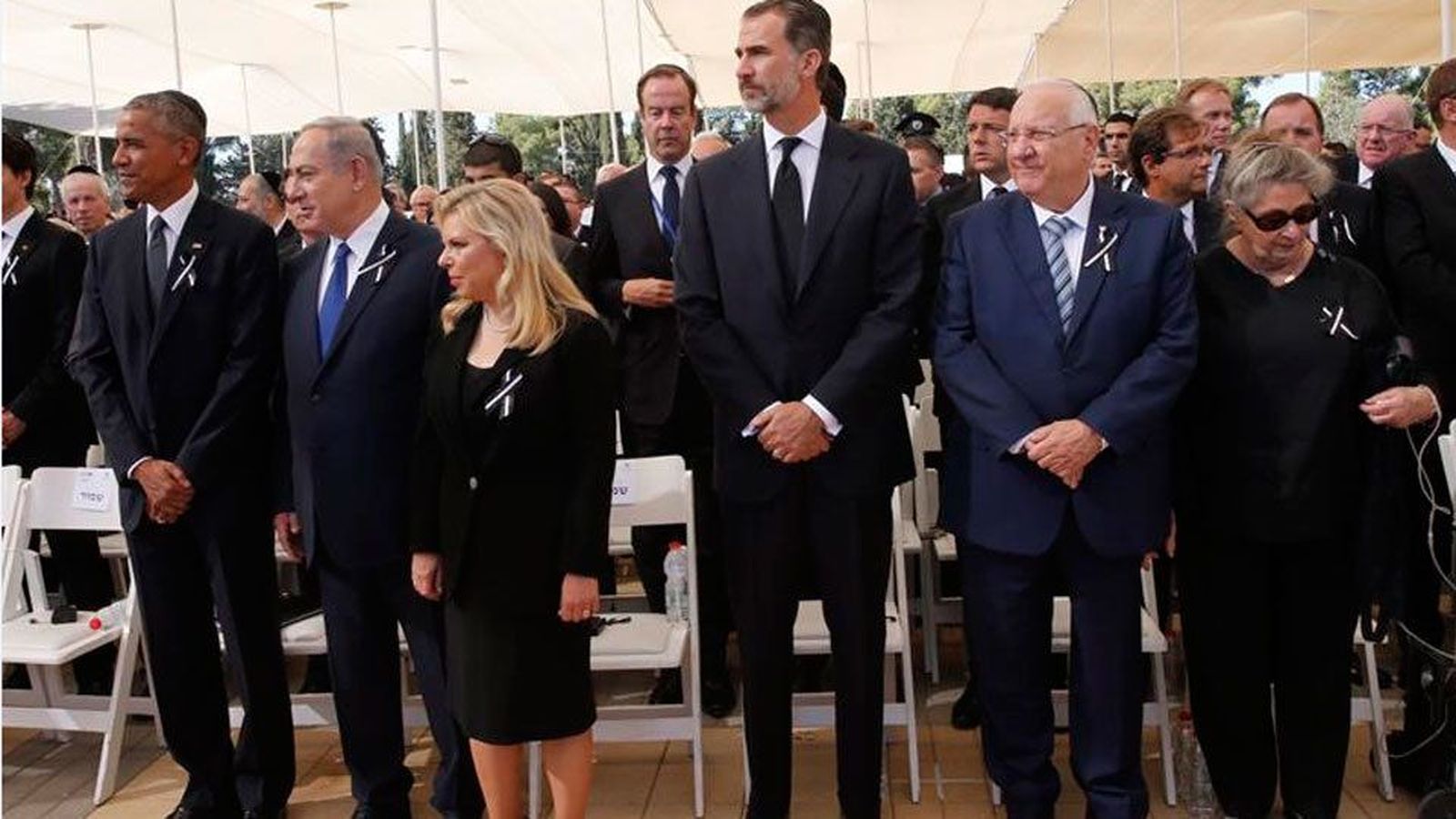 Solemne adiós al expresidente y Nobel de la Paz israelí, Simon Peres