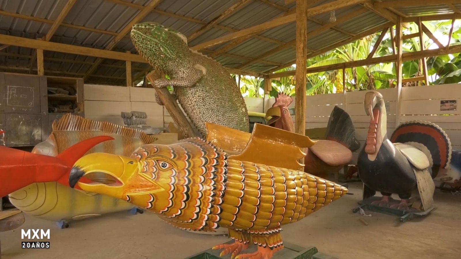 Así es un taller de ataúdes personalizados en Ghana