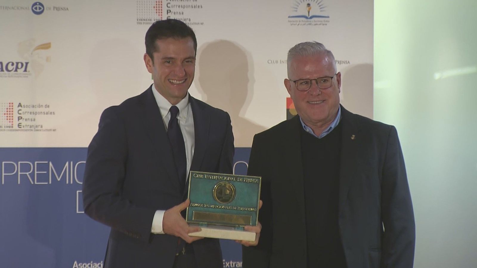 David Alandete galardonado con el Premio al Mejor Corresponsal Español del Club Internacional de Prensa