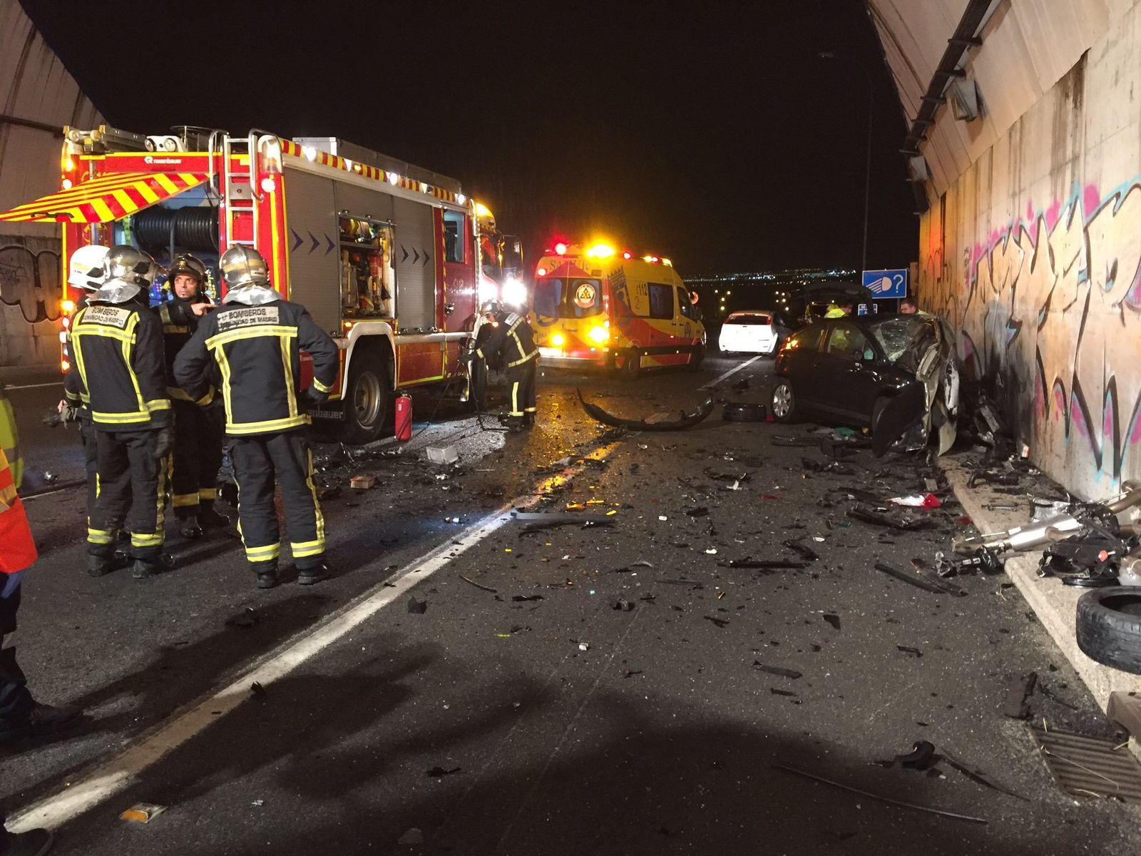 El kamikaze de la M-50 triplicaba la tasa de alcoholemia