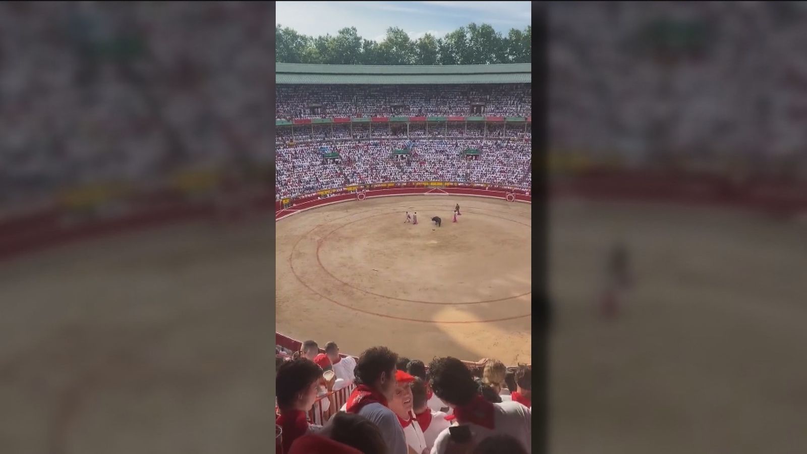 Cánticos de 'Que te vote Txapote' en San Fermín